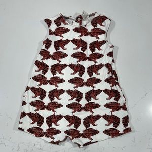 New Kate Quinn Organic Romper - 🐸